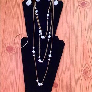 Vintage  Necklace, Bracelet, and Earrings